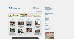 Desktop Screenshot of hl-live.de